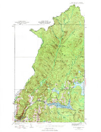 preview thumbnail of historical topo map of Coos County, NH in 1926