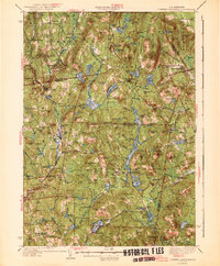 Download a high-resolution, GPS-compatible USGS topo map for Lovewell Mountain, NH (1942 edition)