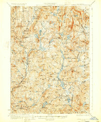 Download a high-resolution, GPS-compatible USGS topo map for Lovewell Mountain, NH (1933 edition)