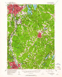 Download a high-resolution, GPS-compatible USGS topo map for Manchester, NH (1961 edition)