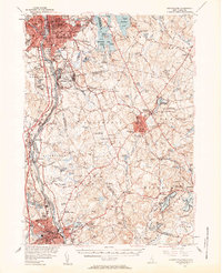 Download a high-resolution, GPS-compatible USGS topo map for Manchester, NH (1958 edition)