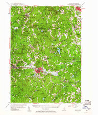 Download a high-resolution, GPS-compatible USGS topo map for Milford, NH (1960 edition)