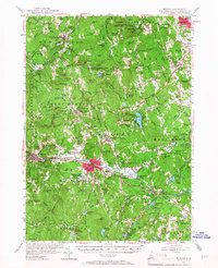 preview thumbnail of historical topo map of Hillsborough County, NH in 1953