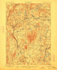 Download a high-resolution, GPS-compatible USGS topo map for Monadnock, NH (1912 edition)