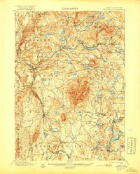 Download a high-resolution, GPS-compatible USGS topo map for Monadnock, NH (1918 edition)