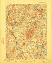 Download a high-resolution, GPS-compatible USGS topo map for Monadnock, NH (1924 edition)