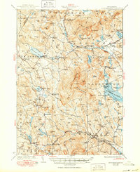 Download a high-resolution, GPS-compatible USGS topo map for Mount Kearsarge, NH (1950 edition)