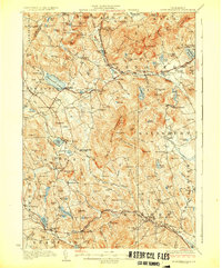 preview thumbnail of historical topo map of Merrimack County, NH in 1928