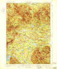 1931 Map of Center Sandwich, NH