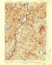 preview thumbnail of historical topo map of Grafton County, NH in 1933