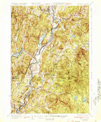 preview thumbnail of historical topo map of Grafton County, NH in 1933