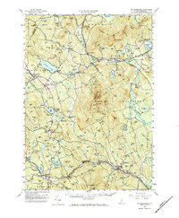 Download a high-resolution, GPS-compatible USGS topo map for Mt Kearsarge, NH (1984 edition)