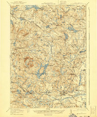 Download a high-resolution, GPS-compatible USGS topo map for Mt Pawtuckaway, NH (1939 edition)
