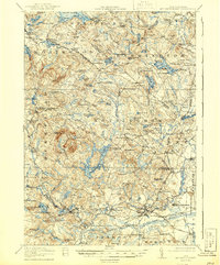 preview thumbnail of historical topo map of Rockingham County, NH in 1919