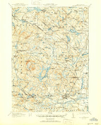 Download a high-resolution, GPS-compatible USGS topo map for Mt Pawtuckaway, NH (1951 edition)