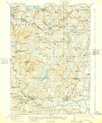 Download a high-resolution, GPS-compatible USGS topo map for Mt Pawtuckaway, NH (1932 edition)