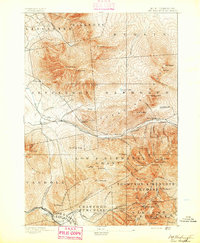 1893 Map of Mt. Washington
