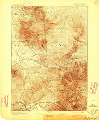 preview thumbnail of historical topo map of Coos County, NH in 1896
