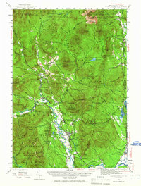 Download a high-resolution, GPS-compatible USGS topo map for North Conway, NH (1966 edition)