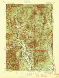 Download a high-resolution, GPS-compatible USGS topo map for North Conway, NH (1945 edition)