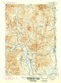 Download a high-resolution, GPS-compatible USGS topo map for North Conway, NH (1950 edition)