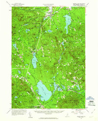 Download a high-resolution, GPS-compatible USGS topo map for Ossipee Lake, NH (1960 edition)