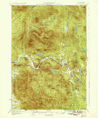 preview thumbnail of historical topo map of Coos County, NH in 1934