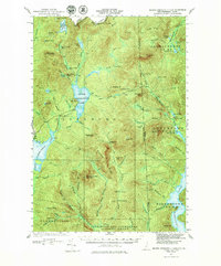 Download a high-resolution, GPS-compatible USGS topo map for Second Connecticut Lake, NH (1980 edition)