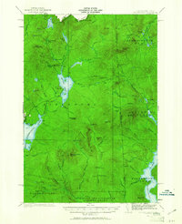 Download a high-resolution, GPS-compatible USGS topo map for Second Lake, NH (1961 edition)