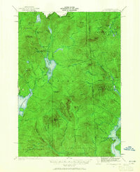 Download a high-resolution, GPS-compatible USGS topo map for Second Lake, NH (1965 edition)