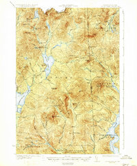 Download a high-resolution, GPS-compatible USGS topo map for Second Lake, NH (1932 edition)