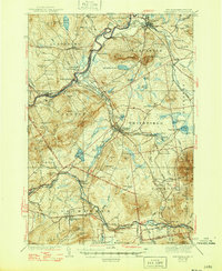 preview thumbnail of historical topo map of Coos County, NH in 1938