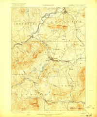 Download a high-resolution, GPS-compatible USGS topo map for Whitefield, NH (1916 edition)