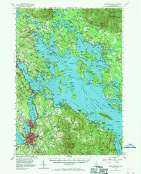Download a high-resolution, GPS-compatible USGS topo map for Winnipesaukee, NH (1971 edition)