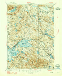 preview thumbnail of historical topo map of Carroll County, NH in 1928