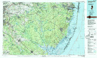 preview thumbnail of historical topo map of Hammonton, NJ in 1984
