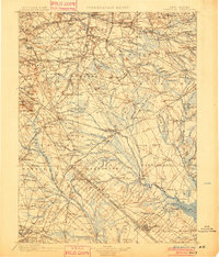 1900 Map of Rancocas
