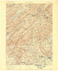 1905 Map of Raritan, 1917 Print