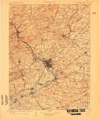 1907 Map of Trenton
