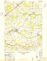 Download a high-resolution, GPS-compatible USGS topo map for Allentown, NJ (1948 edition)