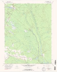 Download a high-resolution, GPS-compatible USGS topo map for Atsion, NJ (1989 edition)