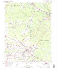 Download a high-resolution, GPS-compatible USGS topo map for Buena, NJ (1972 edition)