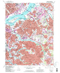Download a high-resolution, GPS-compatible USGS topo map for Camden, NJ (1994 edition)