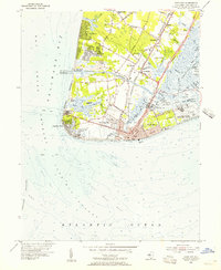 Download a high-resolution, GPS-compatible USGS topo map for Cape May, NJ (1956 edition)