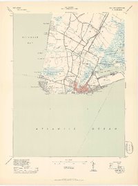 Download a high-resolution, GPS-compatible USGS topo map for Cape May, NJ (1944 edition)