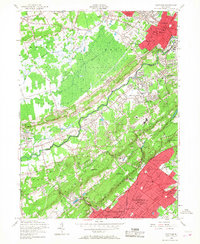 Download a high-resolution, GPS-compatible USGS topo map for Chatham, NJ (1968 edition)