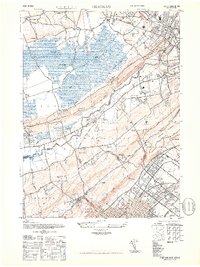 preview thumbnail of historical topo map of Morris County, NJ in 1947