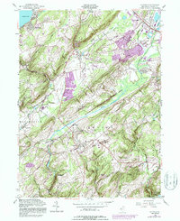 Download a high-resolution, GPS-compatible USGS topo map for Chester, NJ (1987 edition)
