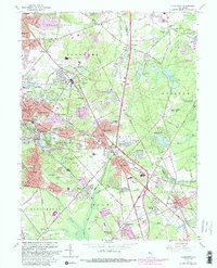 Download a high-resolution, GPS-compatible USGS topo map for Clementon, NJ (1988 edition)