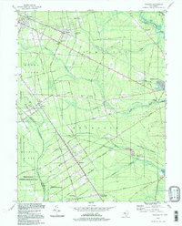 Download a high-resolution, GPS-compatible USGS topo map for Dorothy, NJ (1998 edition)